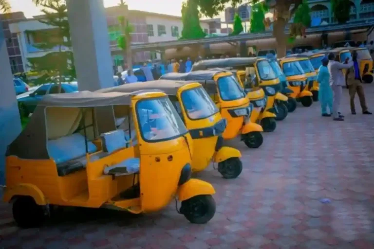 Senator Wamakko distributes tricycles to low-income families, widows