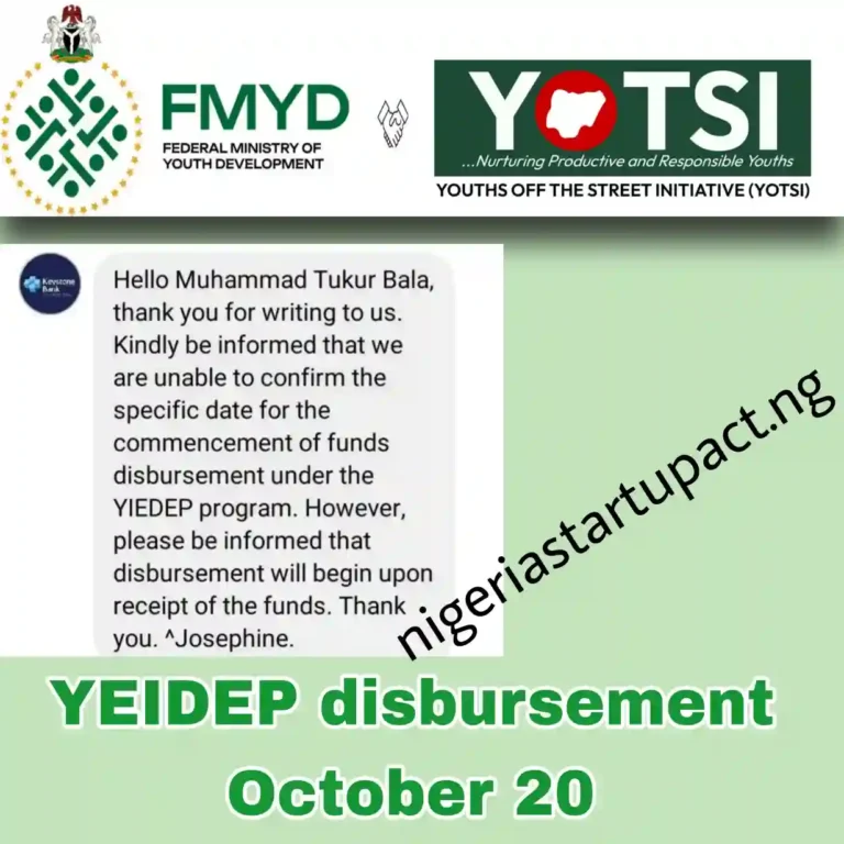 YEIDEP October payment yet to begin, fake alerts flood social media
