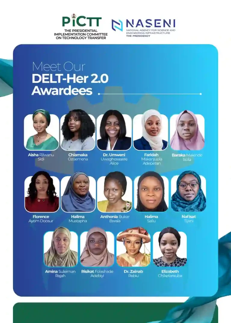 NASENI shortlists 14 women for DELT-Her 2.0 innovation grants, 9925 applied