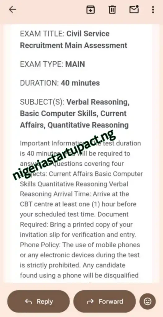 Akwa Ibom Arise portal sends cbt main exam invitations to applicants