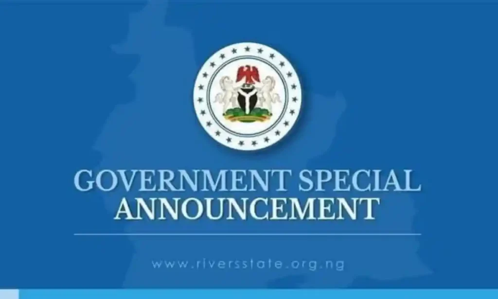 Rivers schedules screening for PAMO University scholarship candidates