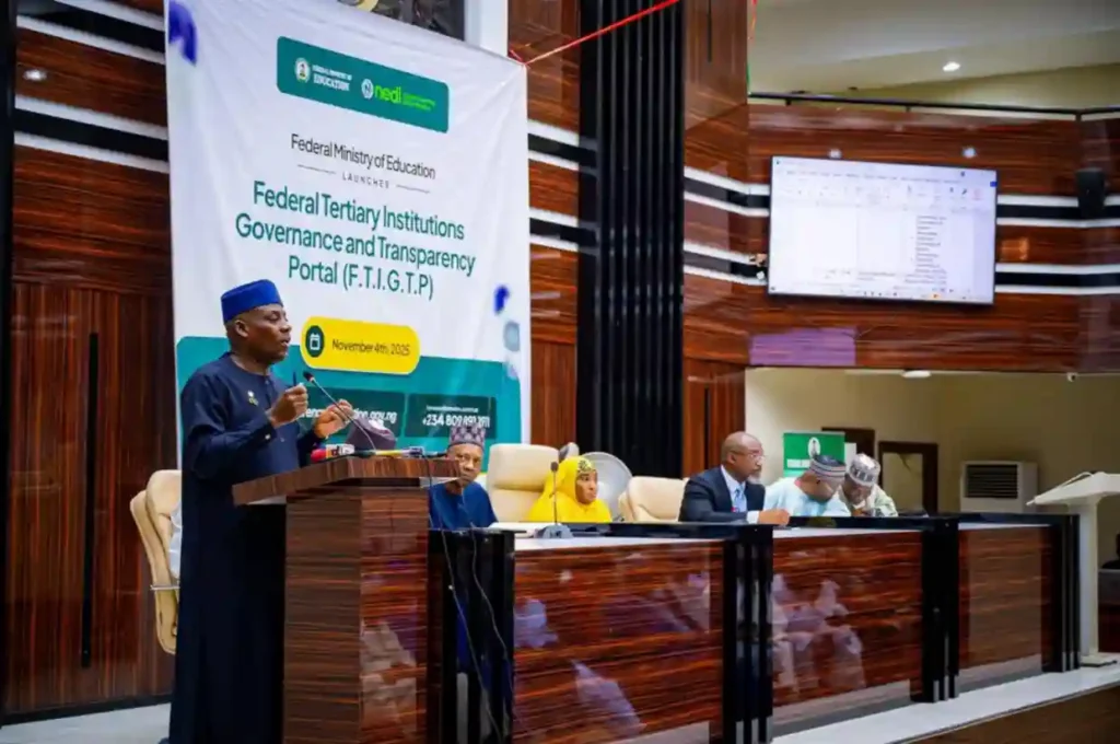 FG launches FTIGTP to monitor TETFund, NELFund, and performance
