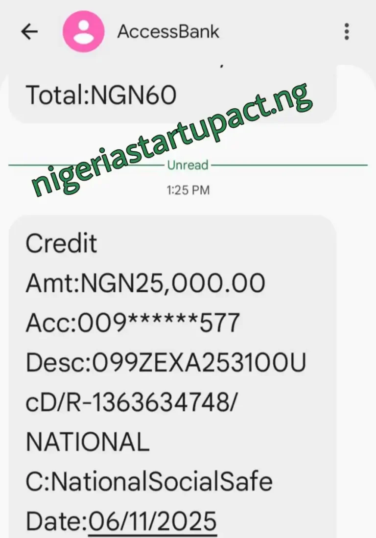 FG begins payment of N25,000 CCT RRR cash transfer to households