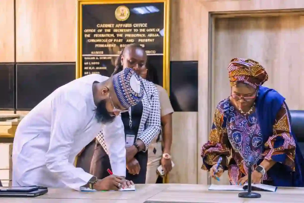 OSGF, NASENI sign MoU to digitalise federal executive council