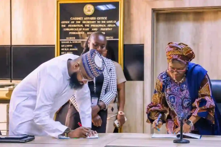 OSGF, NASENI sign MoU to digitalise federal executive council