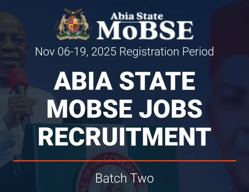 Abia State MOBSE batch 2 teacher recruitment application