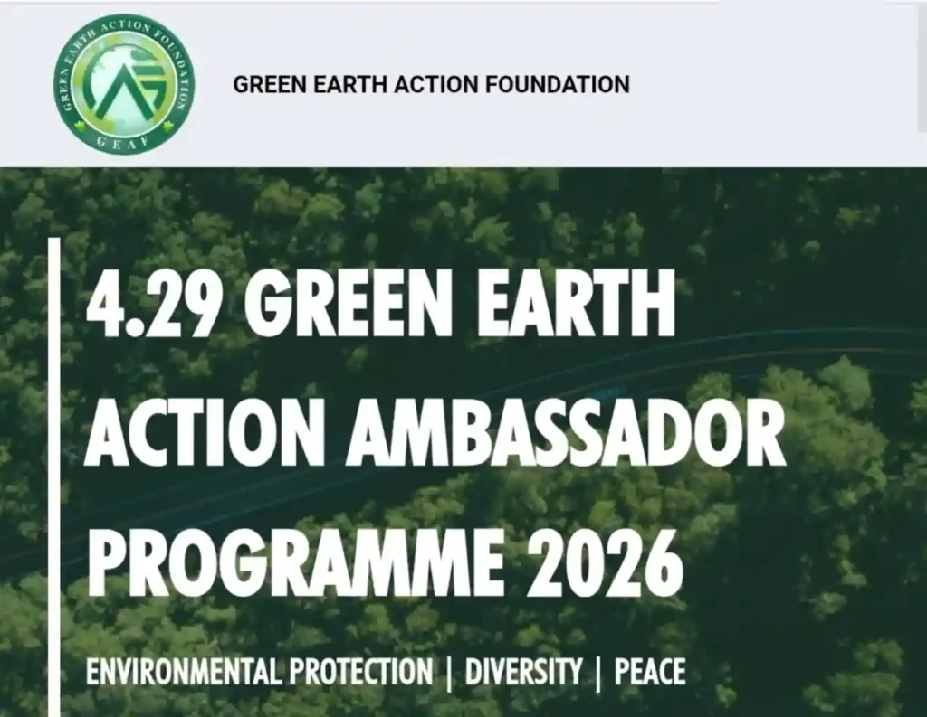 GEAF Opens 2025 4.29 Green Earth Action Ambassador Programme