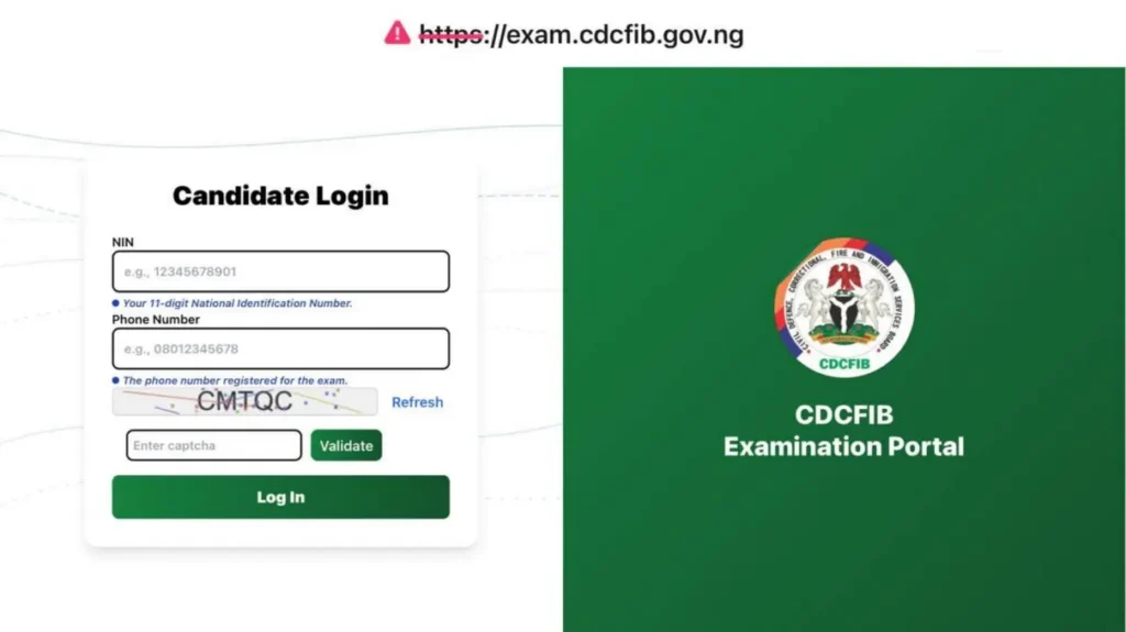 CDCFIB Exam Portal Reschedules Date for Some Candidates