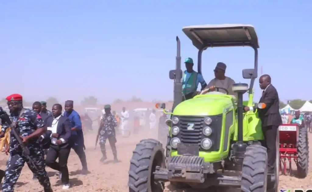 Zulum Launches Dry-Season Wheat Input Distribution in Borno