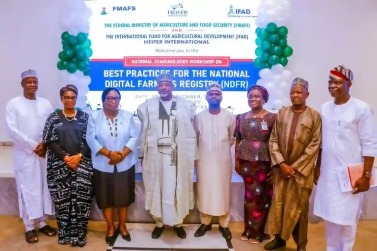 FG Launches National Digital Farmers Registry Workshop