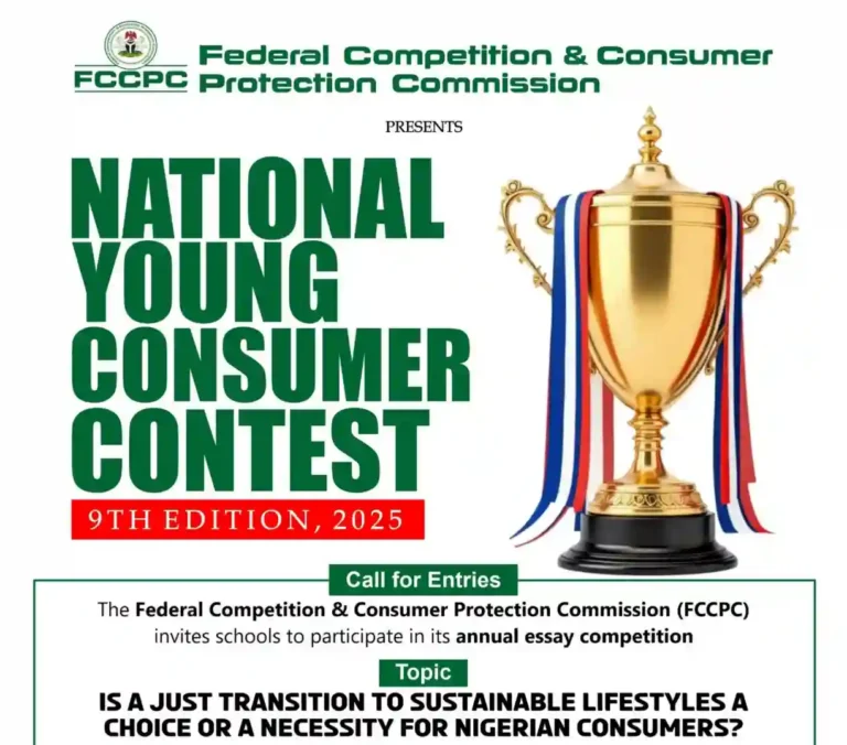 FCCPC National Young Contest Consumer 2025 Application