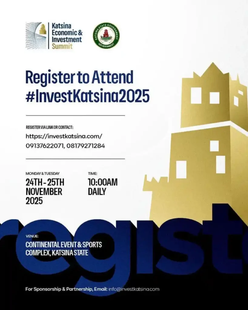 Katsina Opens Registration for 2025 Economic and Investment Summit