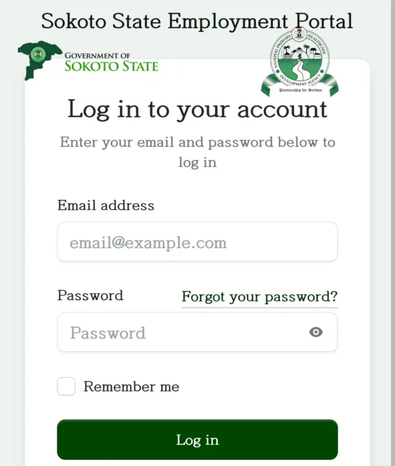 Apply for Sokoto Community Health Workers Recruitment 2025