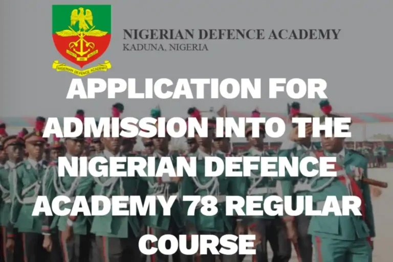 Apply for NDA Admission for 78 Regular Course