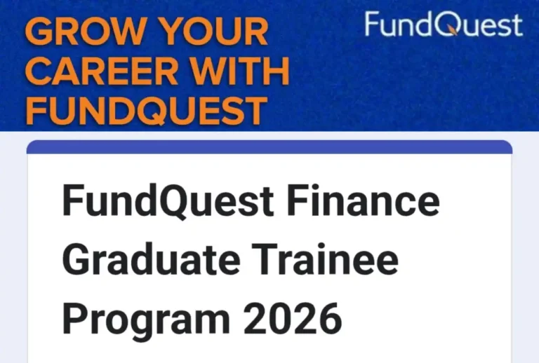Apply for FundQuest Finance Graduate Trainee Program 2026