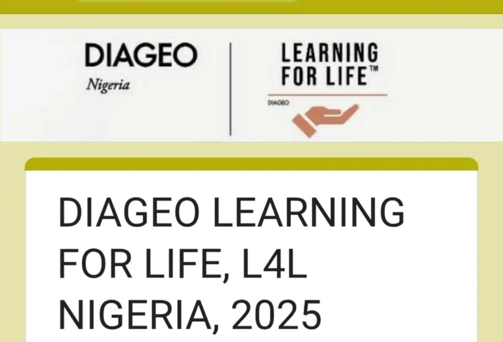 Apply for Diageo Learning for LIFE L4L 2025 Programme with Stipend