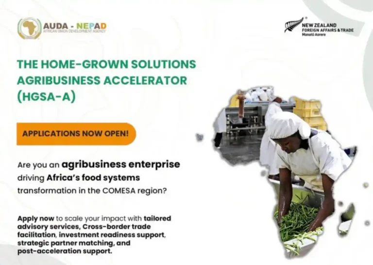 AUDA-NEPAD Opens 2026 Agribusiness Accelerator Applications