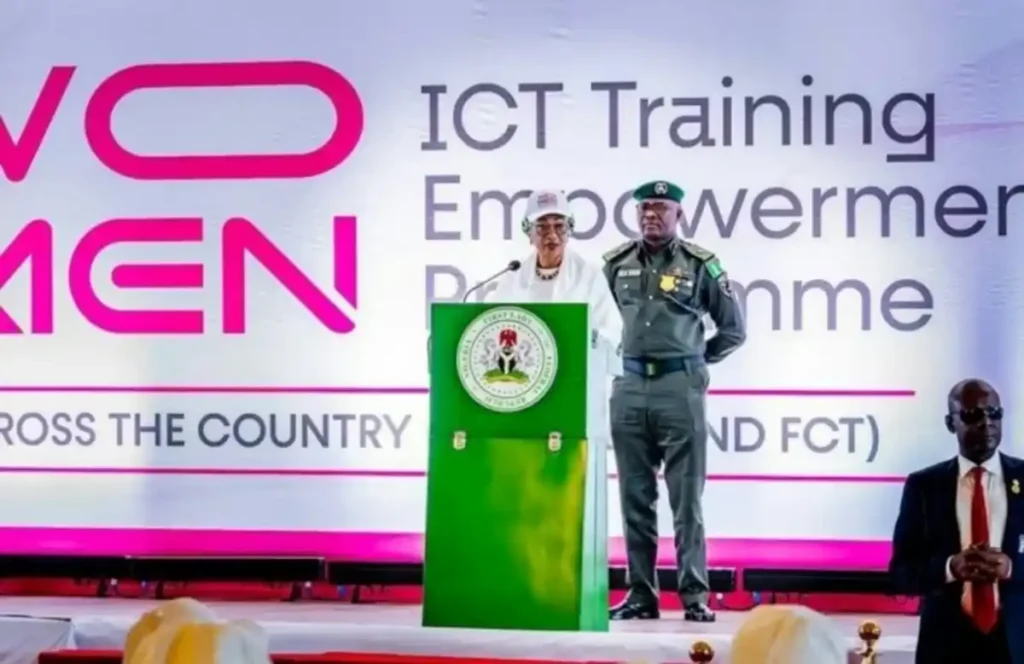 First Lady Urges 2025 Women ICT Trainees to Apply Skills and Mentor Others