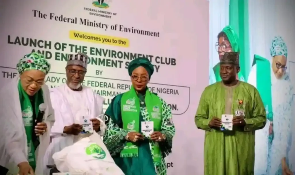 First Lady launches Environment Club to empower youth on climate action