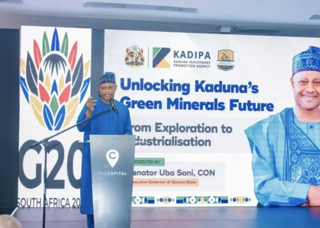 Kaduna Launches 150m Dollar Green Mining Fund at G20 Summit
