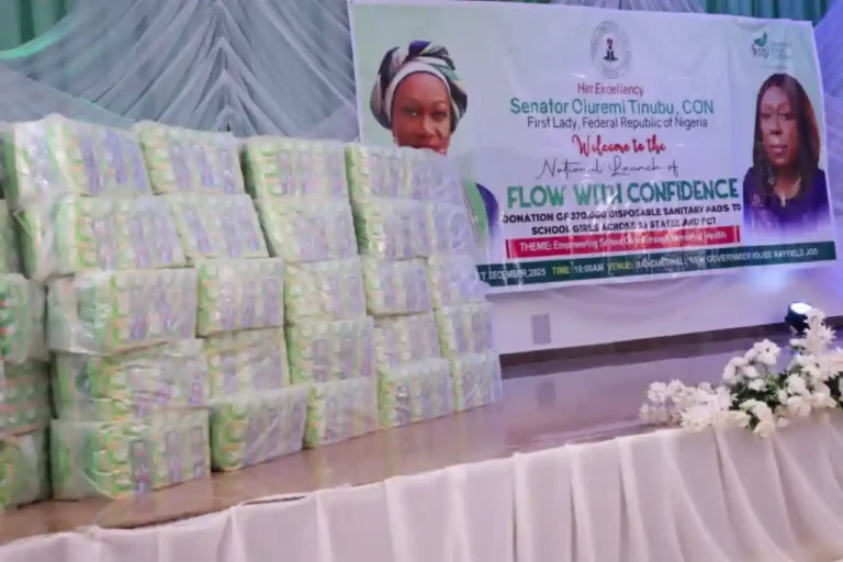 Flow with Confidence Pad Distribution Kicks Off in Plateau State