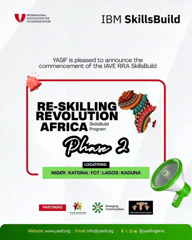 YASIF Commences Phase 2 of IAVE RRA SkillsBuild Program