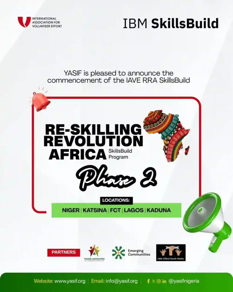 YASIF Commences Phase 2 of IAVE RRA SkillsBuild Program