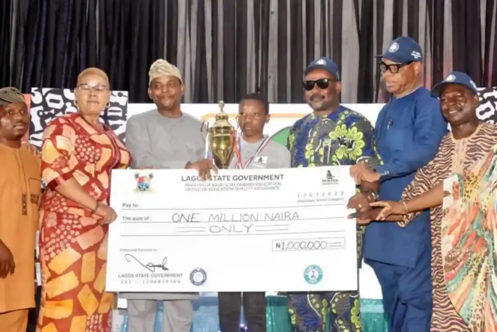 Education District II students win N2.2m at Lagos Spelling Bee