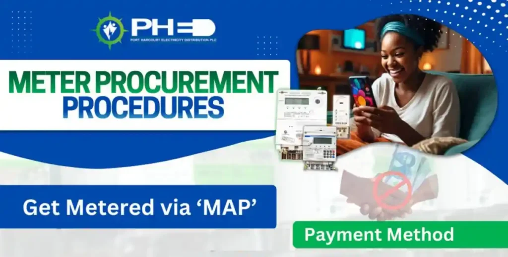 Apply for PHED Meter on MAP Online Portal