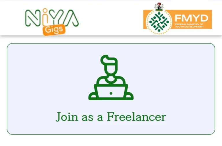 Apply for FG NiYA Gigs and Get Paid