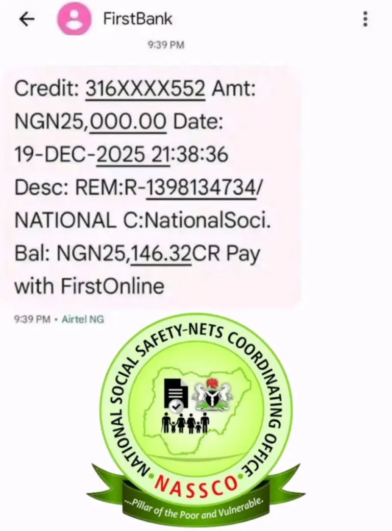 FG begins payment of N25,000 to RRR conditional cash transfer beneficiaries