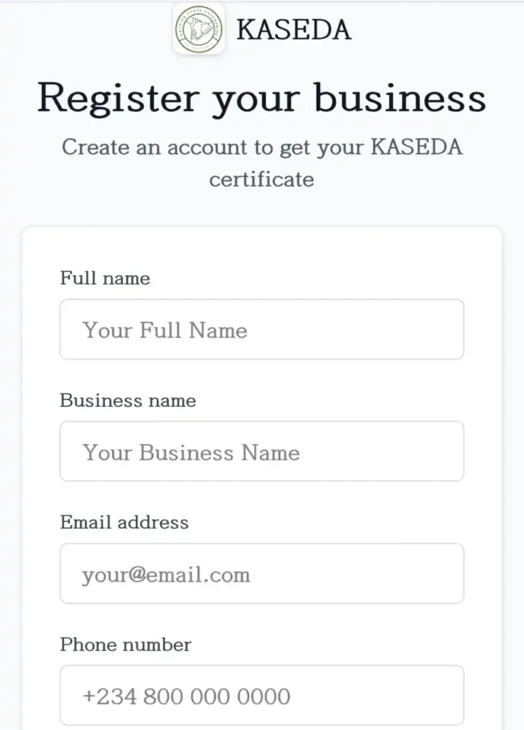 KASEDA Updates MSMEs Portal for Online Business Registration
