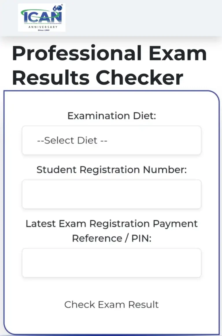 ICAN November 2025 Diet Results Released