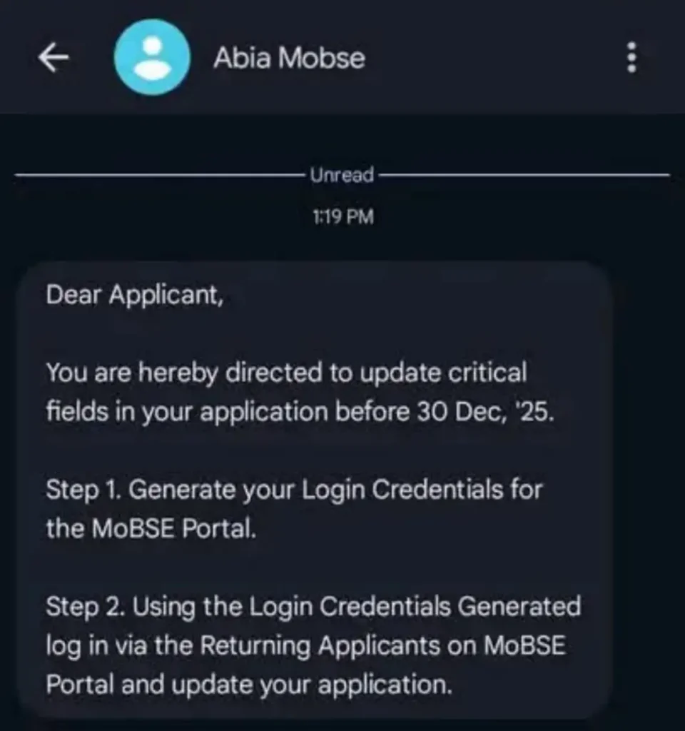 Abia MoBSE directs teaching applicants to update applications
