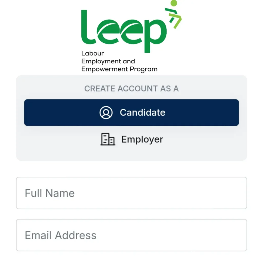 How to Apply for Labour Employment and Empowerment Programme (LEEP)