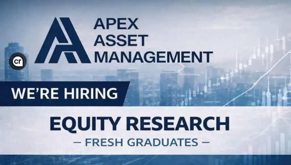Apply Now: Apex Asset Management Equity Research for Graduates