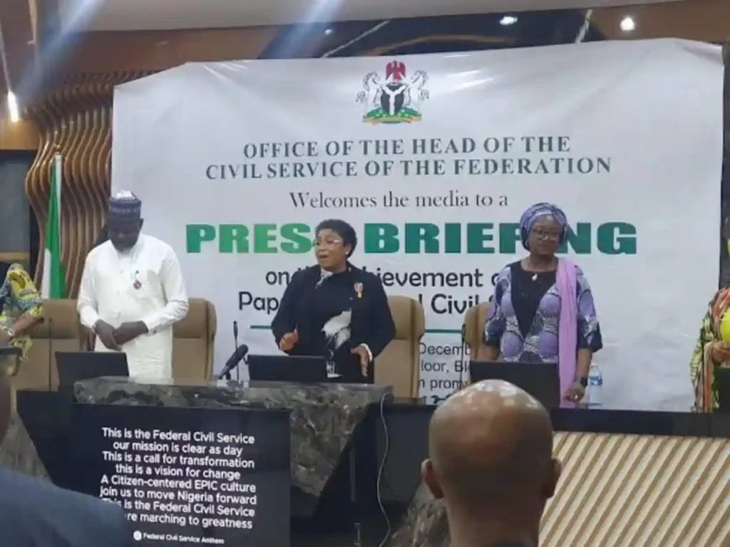 FG Confirms 38 Ministries, Depts Paperless in Federal Civil Service