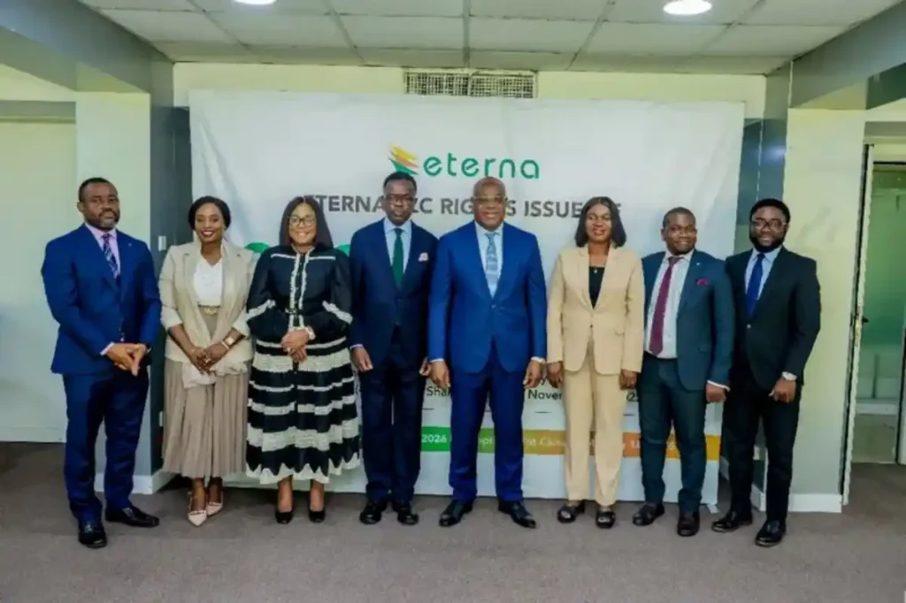 Eterna Plc launches ₦21.52bn rights issue for expansion, liquidity support