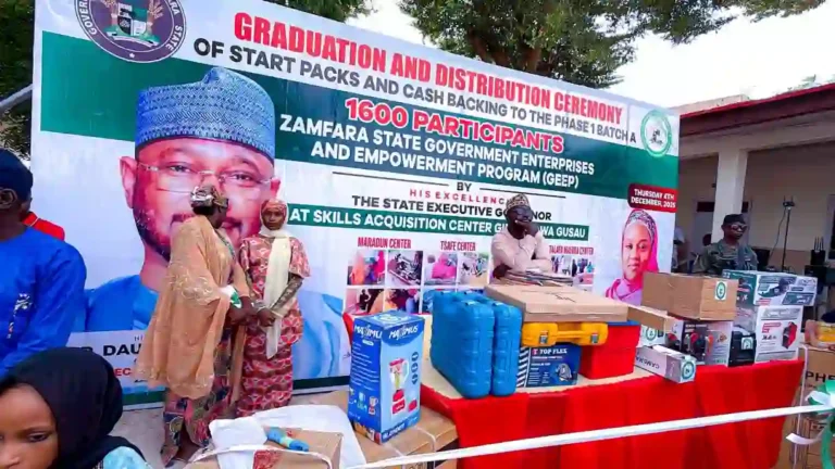 Zamfara Graduates 1600 GEEP Trainees, Launches Batch B to Train 3500