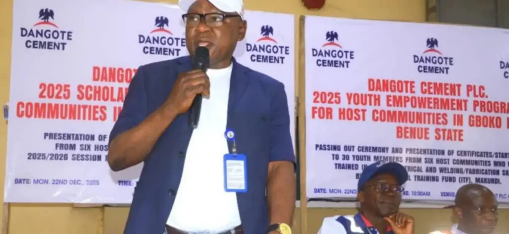 Dangote Gboko launches empowerment programme for host communities