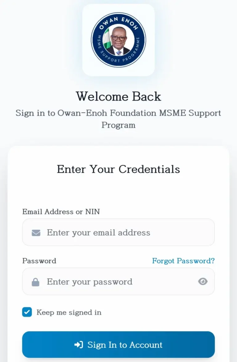 Owan-Enoh Foundation Opens Phase 2 MSME Support Program for New Year