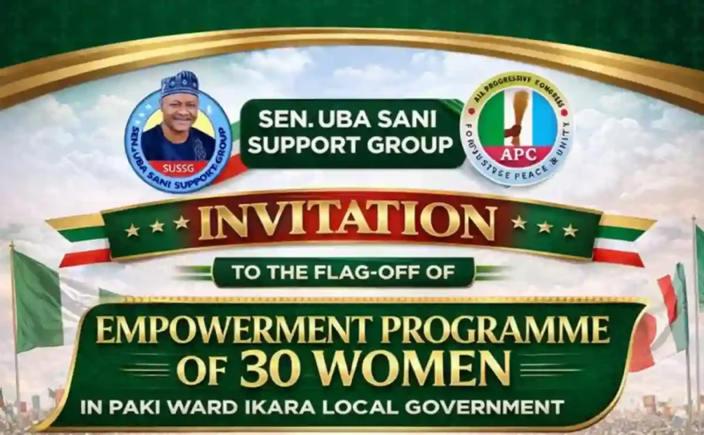 Uba Sani Support Group to Flag Off Empowerment for 30 Women