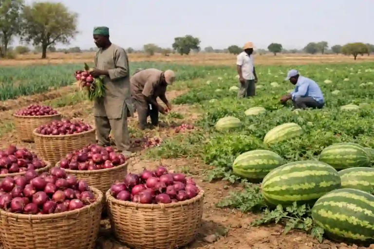 Price Crash Pushes Jigawa Farmers to Abandon Wheat for Onion, Watermelon