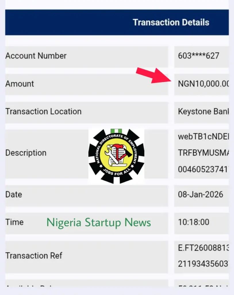 FG Sends Payment of N10,000 NDE RHEI Stipends to Beneficiaries