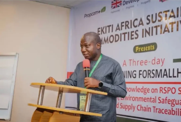 Ekiti Government Begins Training for Palm Oil Farmers