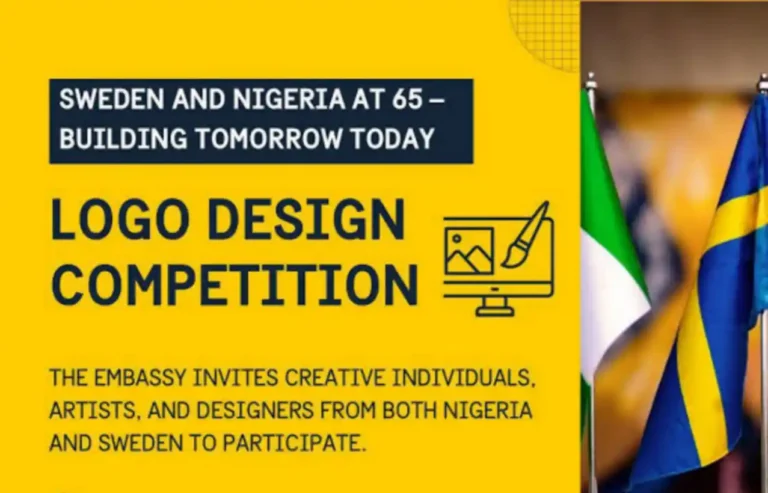 Apply: Sweden and Nigeria at 65 Logo Competition