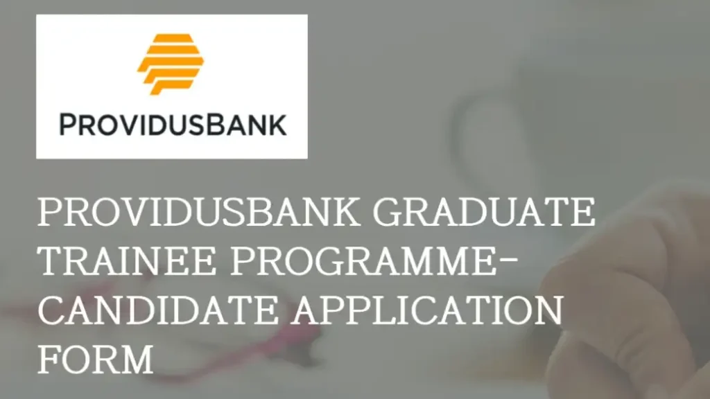 Apply: ProvidusBank Graduate Trainee Programme 2026