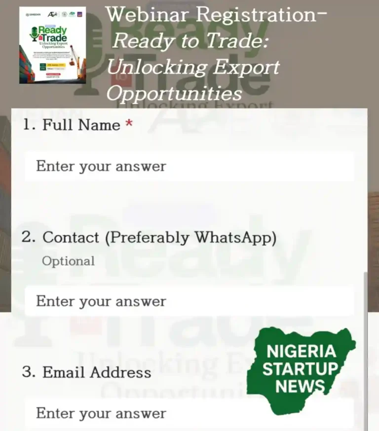 Apply: Smedan Product Export Training For Business Owners