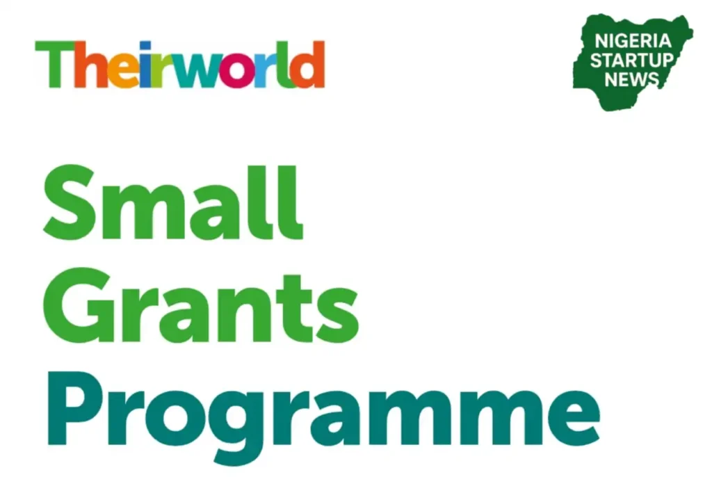 Apply: Theirworld Small Grants Programme 2026 for Nigerian Non-Profits