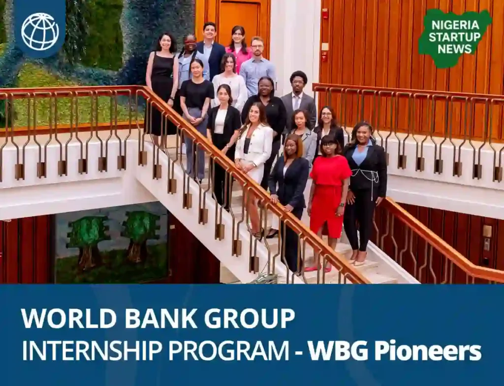 World Bank Group Opens Applications for 2026 WBG Pioneers Internship